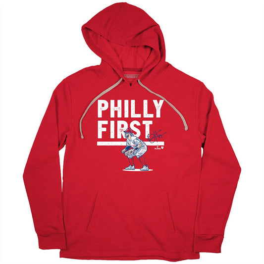 Bryce Harper: Philly First Shirt + Hoodie - MLBPA Licensed - BreakingT