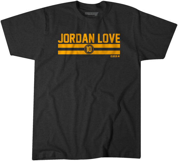 Jordan Love Name & Number Stripe