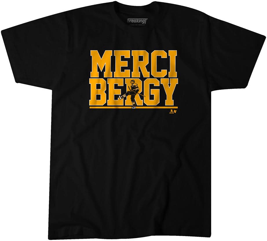 Patrice Bergeron: Merci Bergy