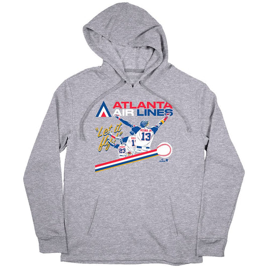 Atlanta Airlines Let It Fly Michael Harris T-Shirt - MLBPA - BreakingT