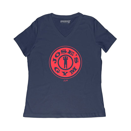 José Ramírez: Jose's Gym Logo Shirt, Cleveland - MLBPA - BreakingT