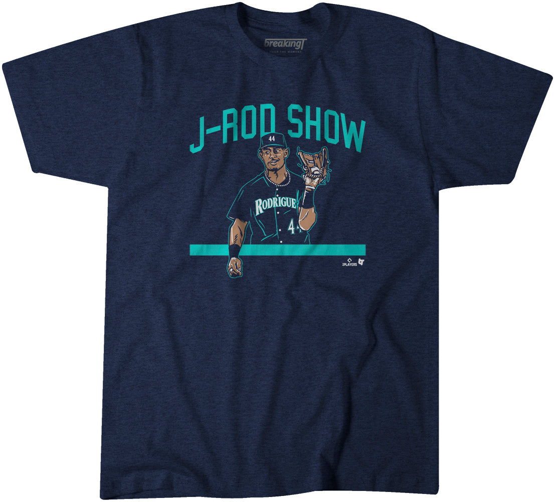 Official Julio Rodriguez J-Rod Show Catch Tee - WBMTEE