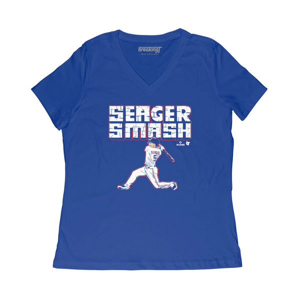 Corey Seager Smash, Adult T-Shirt / Large - MLB - Sports Fan Gear | breakingt