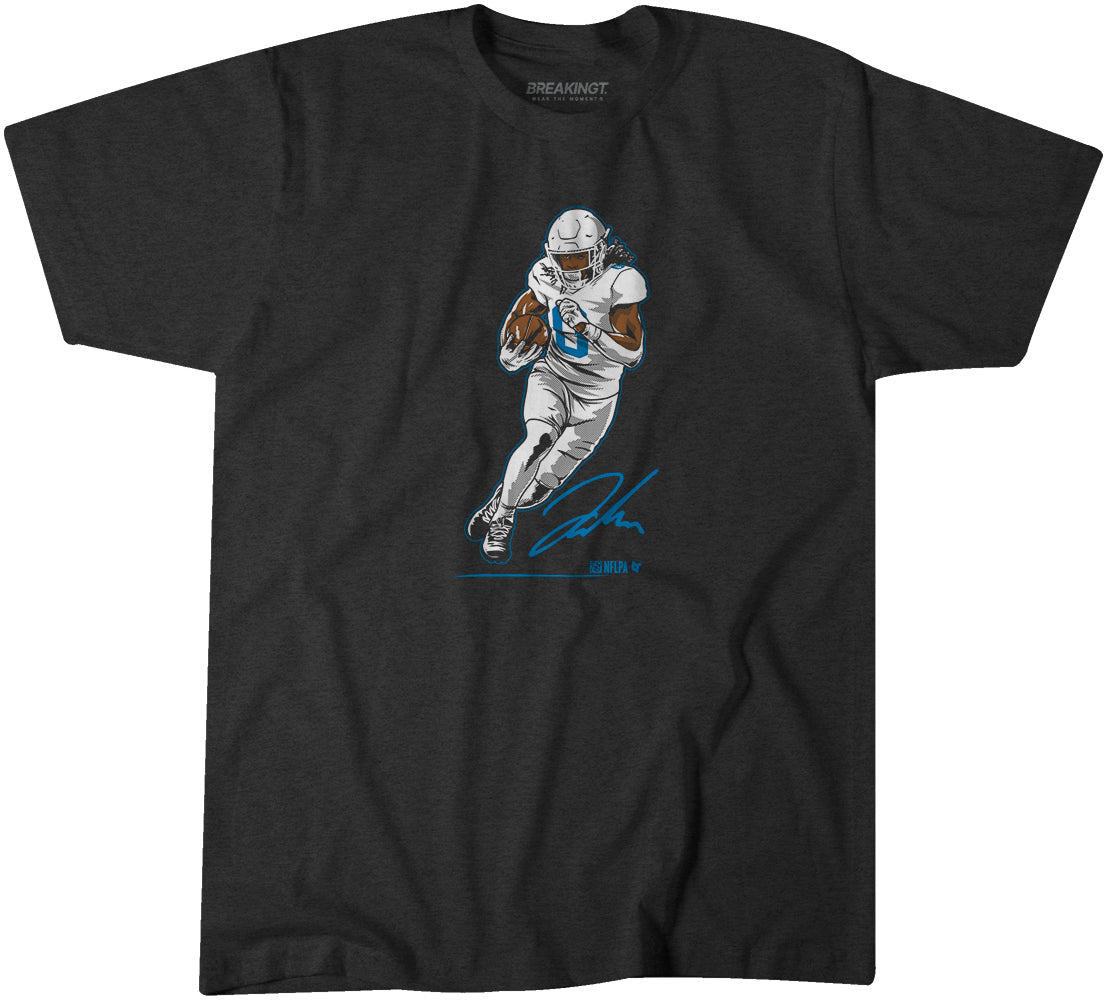 Jahmyr Gibbs Superstar Pose