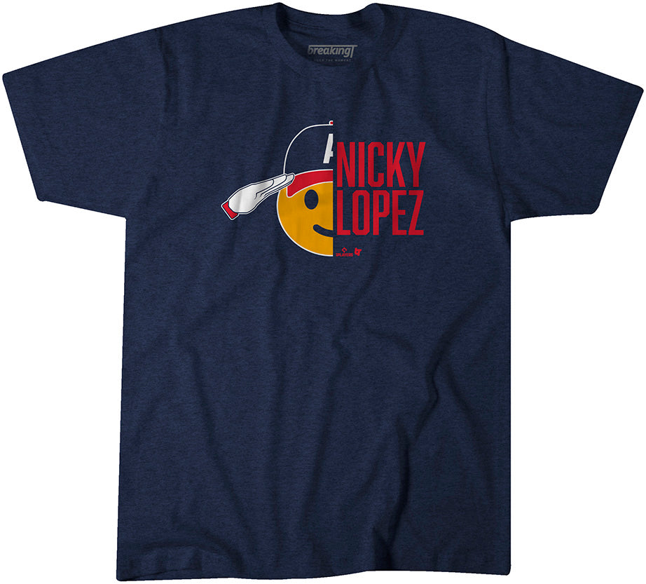 Nicky Lopez: Salute, Adult T-Shirt / Large - MLB - Sports Fan Gear | breakingt