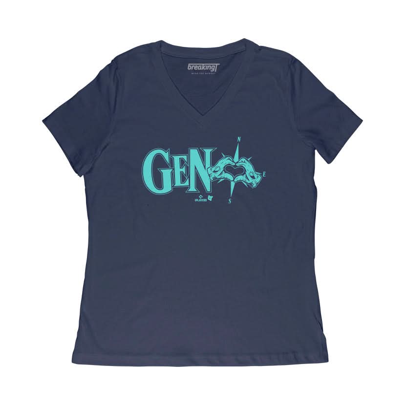 Eugenio Suarez: Geno Love Shirt, Seattle - MLBPA Licensed - BreakingT