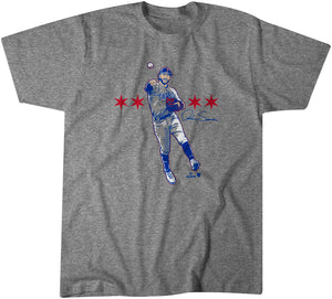 Adbert Alzolay: The People's Fist Shirt, Chicago - MLBPA - BreakingT