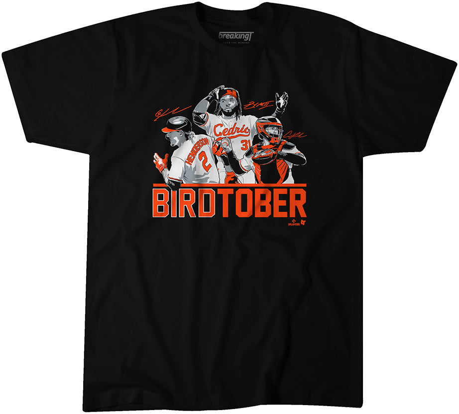 Birdtober Adley Rutschman Gunnar Henderson Cedric Mullins