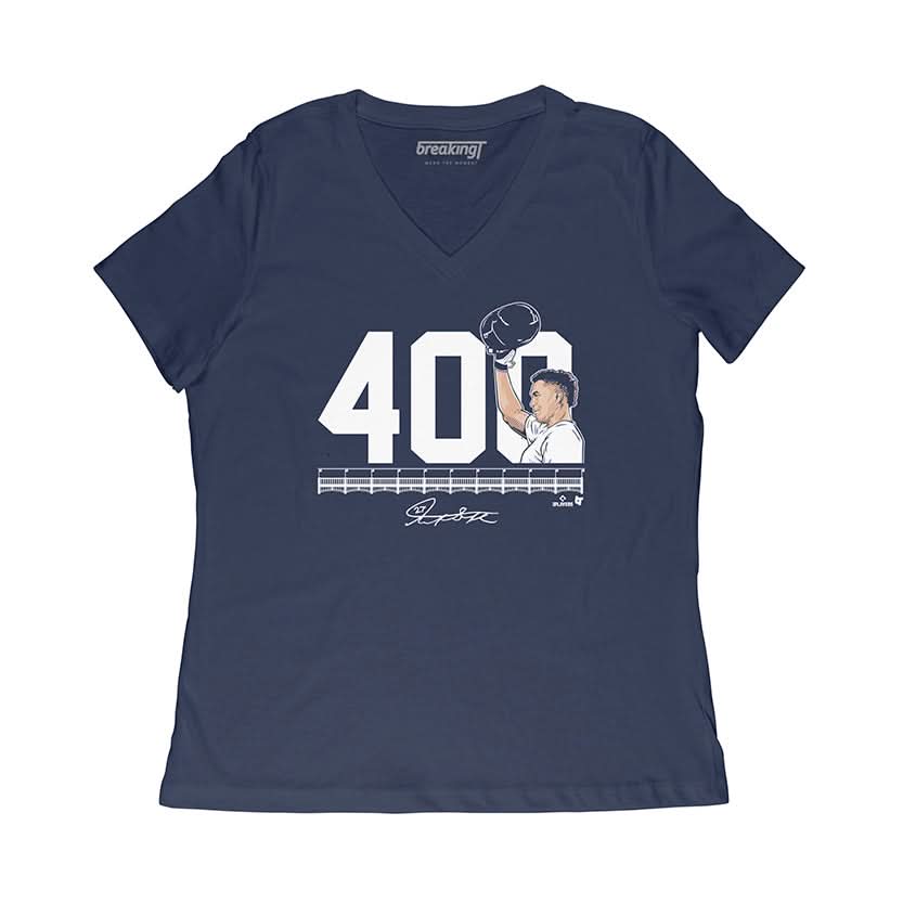 Giancarlo Stanton: 400 Shirt, New York - MLBPA Licensed - BreakingT