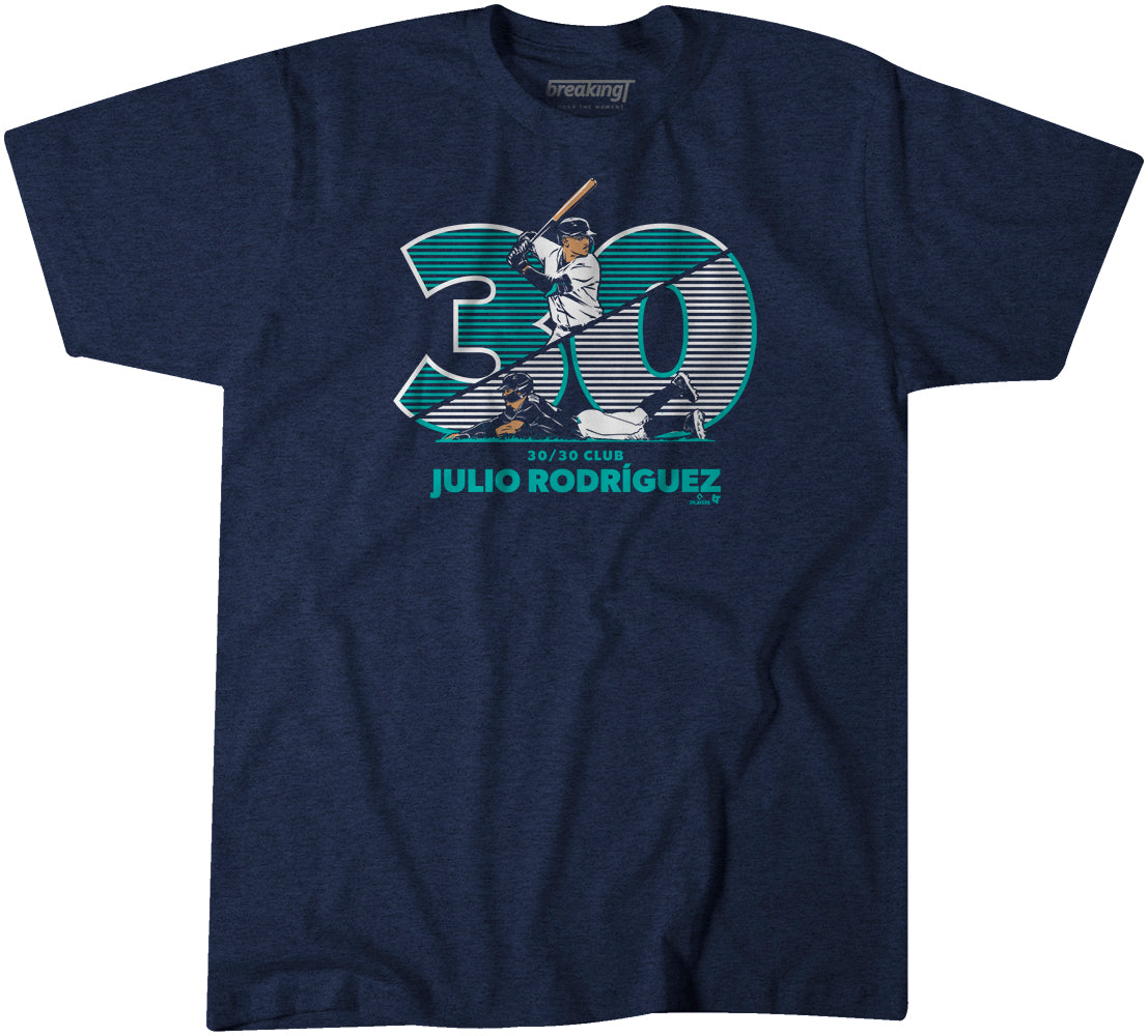 Julio Rodríguez 30/30 Shirt - Seattle Mariners - Skullridding