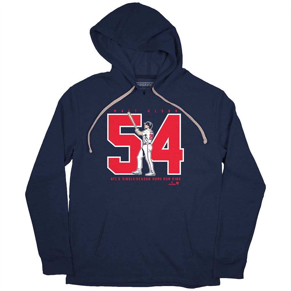 Matt Olson: ATL Home Run Record Shirt - MLBPA Licensed - BreakingT