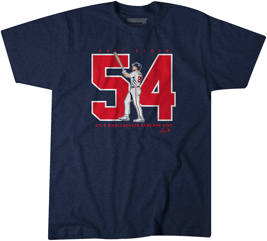 Matt Olson: Matty Chop House, Adult T-Shirt / Medium - MLB - Sports Fan Gear | breakingt