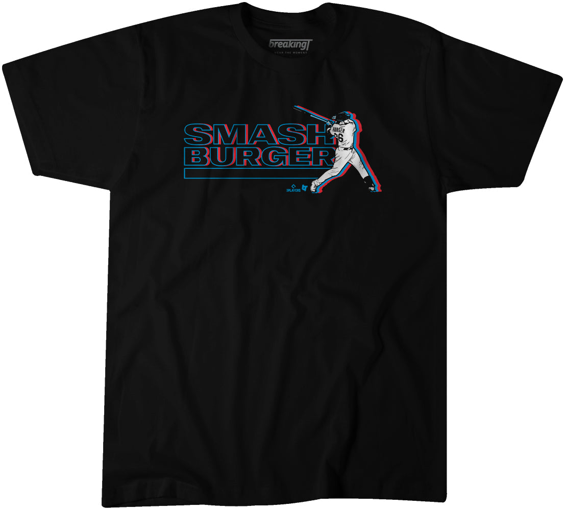 Jake Burger: Smash Burger, Youth T-Shirt / Large - MLB - Sports Fan Gear | breakingt