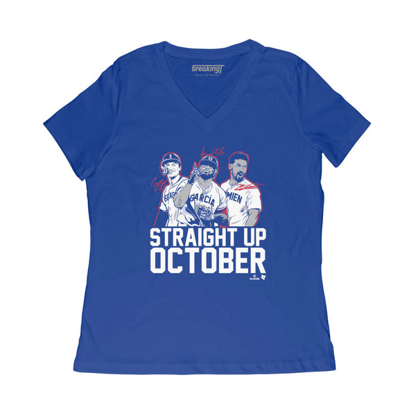 Corey Seager, Marcus Semien, And Adolis Garcia: Straight Up October