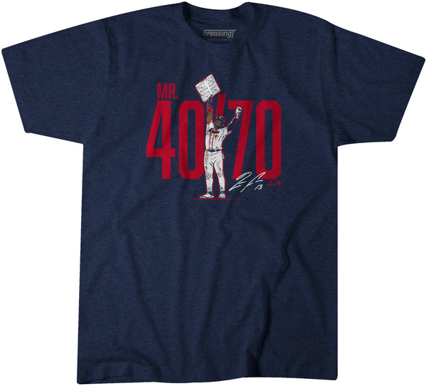 Ronald Acuña Jr Mr 40/70 Atlanta T-Shirt - ReviewsTees