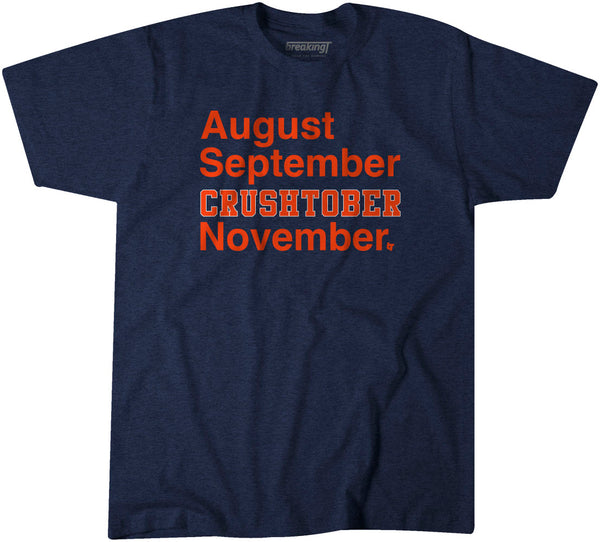 August September Crushtober November