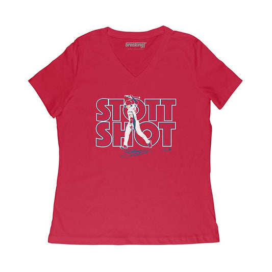 Bryson Stott Shot Shirt, Philly Baseball - MLBPA Licensed - BreakingT