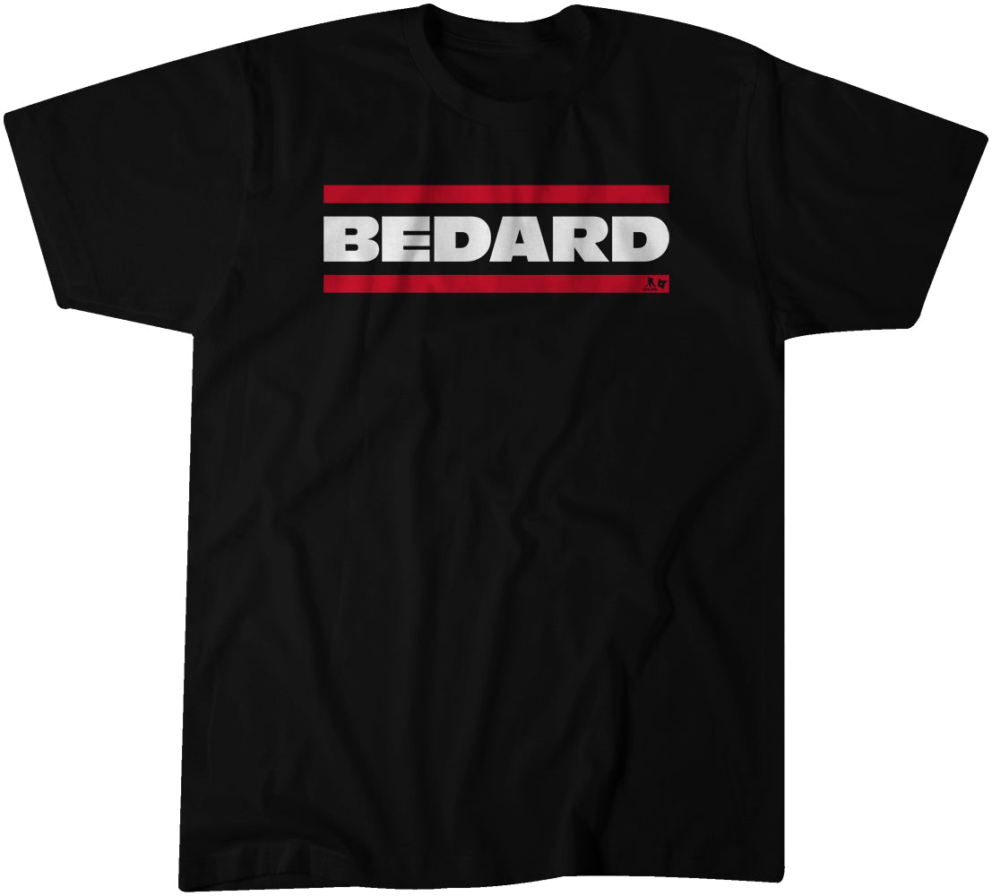Levelwear Chicago Blackhawks Name & Number T-Shirt - Bedard - Youth - Chicago Blackhawks - L