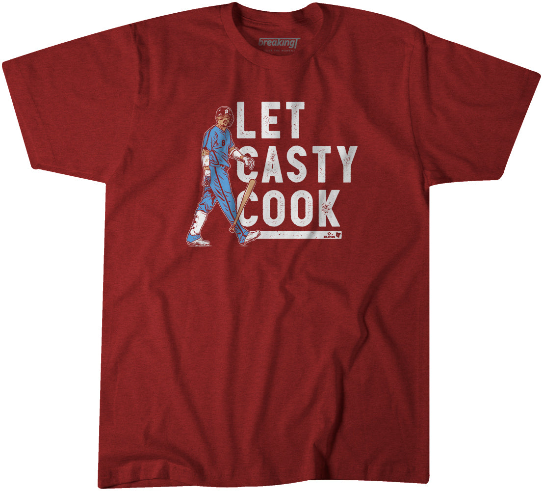 Philadelphia Phillies Nick Castellanos Let Casty Cook T Shirt