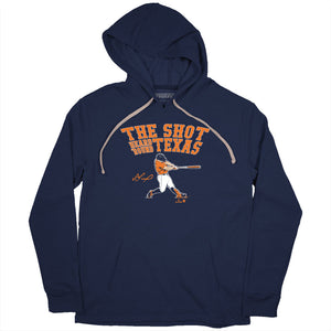 José Altuve: Shot Heard 'Round Texas Shirt - MLBPA Licensed -BreakingT