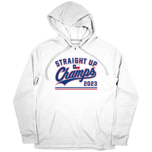 Straight Up Champs Shirt - Texas Baseball World Champions - BreakingT