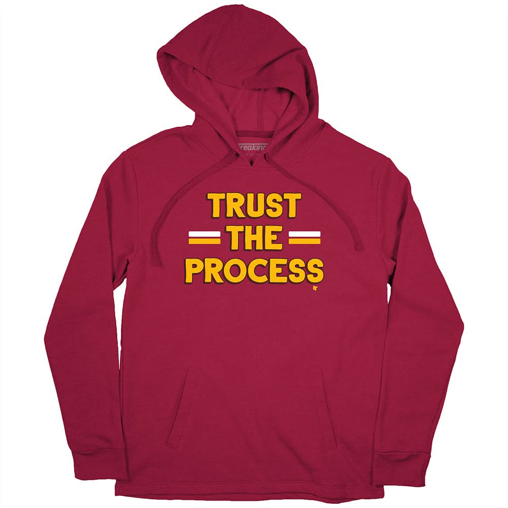 Washington Trust the Process TShirt Philadelphia Pro Football