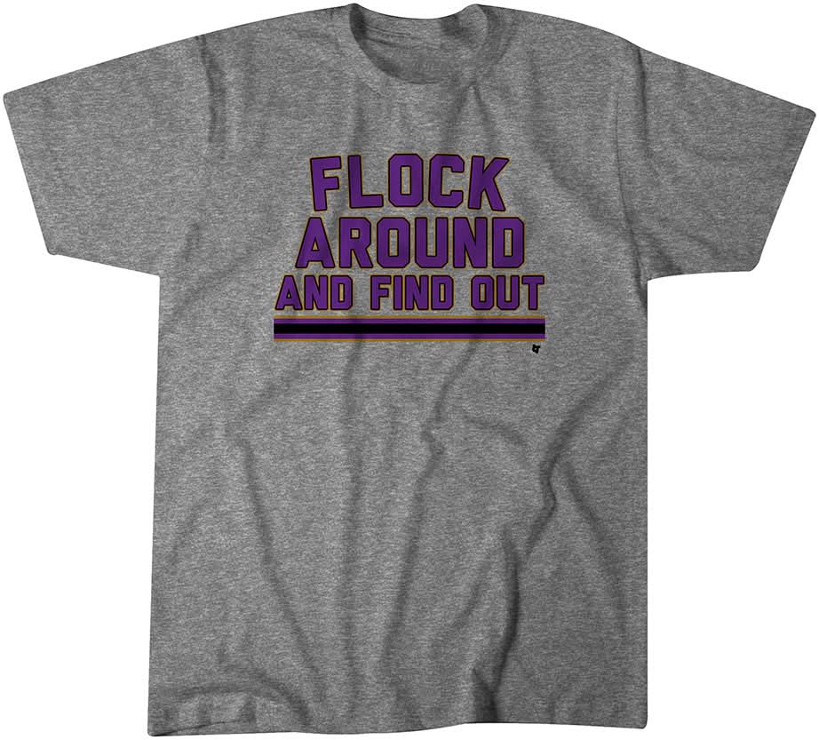 Baltimore: Flock Around And Find Out T-Shirt | Baltimore Pro Football