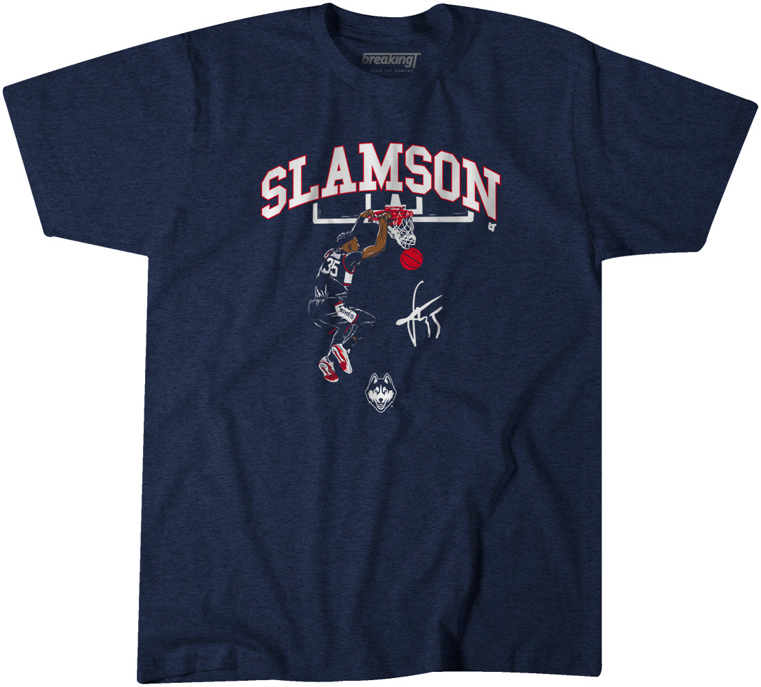 UConn Basketball: Samson Johnson Slamson-NIL/UConn Licensed -BreakingT