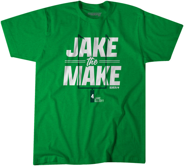 Jake Elliott: Jake The Make - NFLPA Licensed - BreakingT