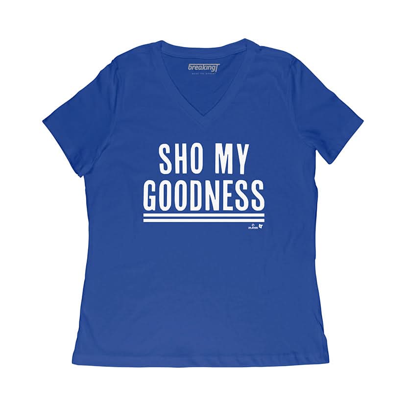 Shohei Ohtani Sho My Goodness T-Shirt - MLBPA Licensed - BreakingT