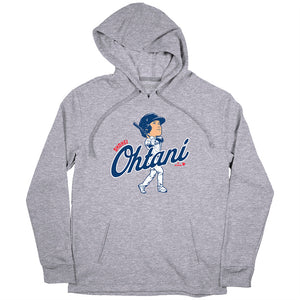 Shohei Ohtani Batting Caricature T-Shirt - MLBPA Licensed - BreakingT