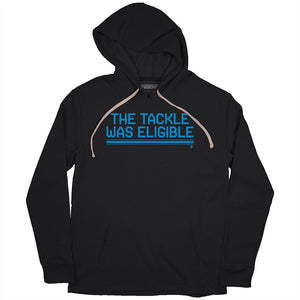 The Tackle Was Eligible T-Shirt | Detroit Pro Football