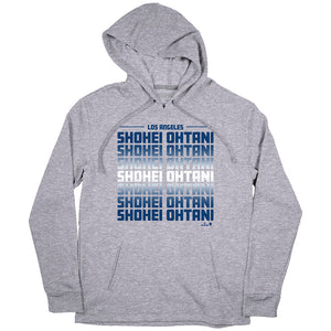 Shohei Ohtani: Name Fade Shirt + Hoodie - MLBPA Licensed - BreakingT