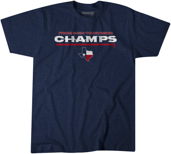 Houston: From 3-13-1 To Division Champs
