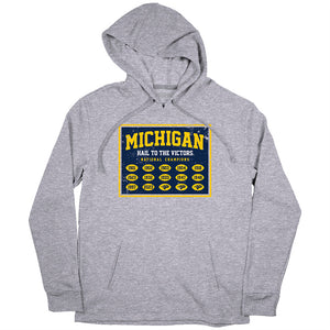 Michigan Football: National Champs Banner Adult T-Shirt