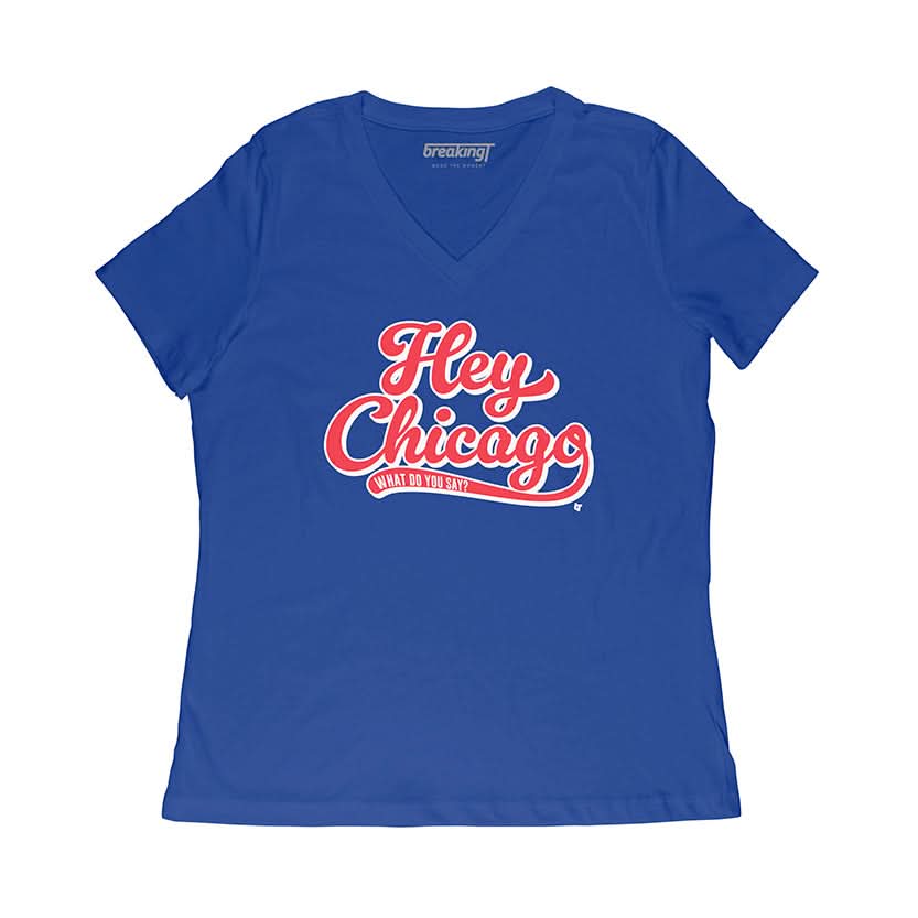 Hey Chiacgo What Do You Say? Shirt - Chicago Baseball - BreakingT