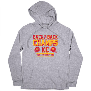 Kansas City: Back-to-Back Champs T-Shirt | Kansas City Pro Football