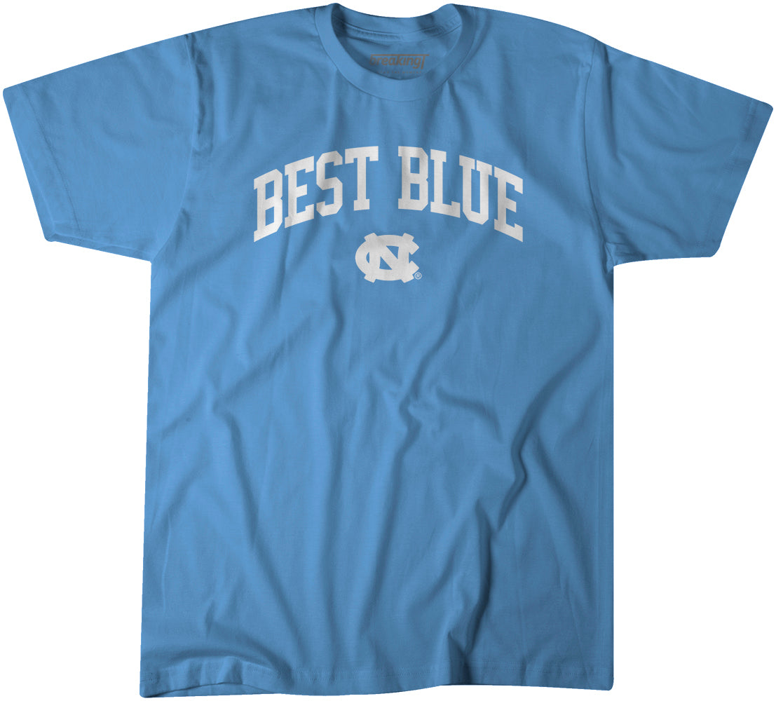 UNC Basketball: Best Blue T-Shirt - UNC Licensed - BreakingT