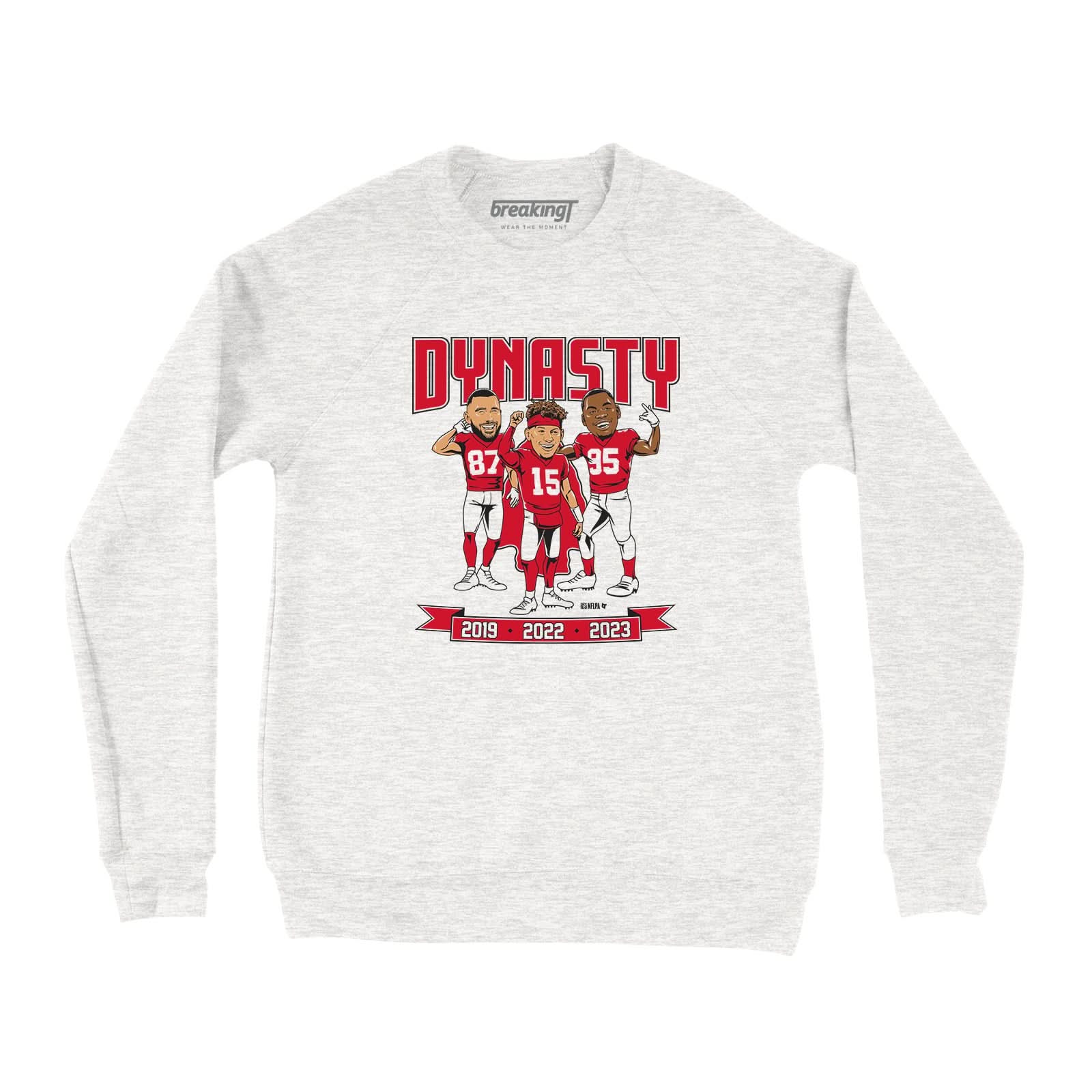Kansas City: 2023 World Champs Dynasty Caricatures Crewneck