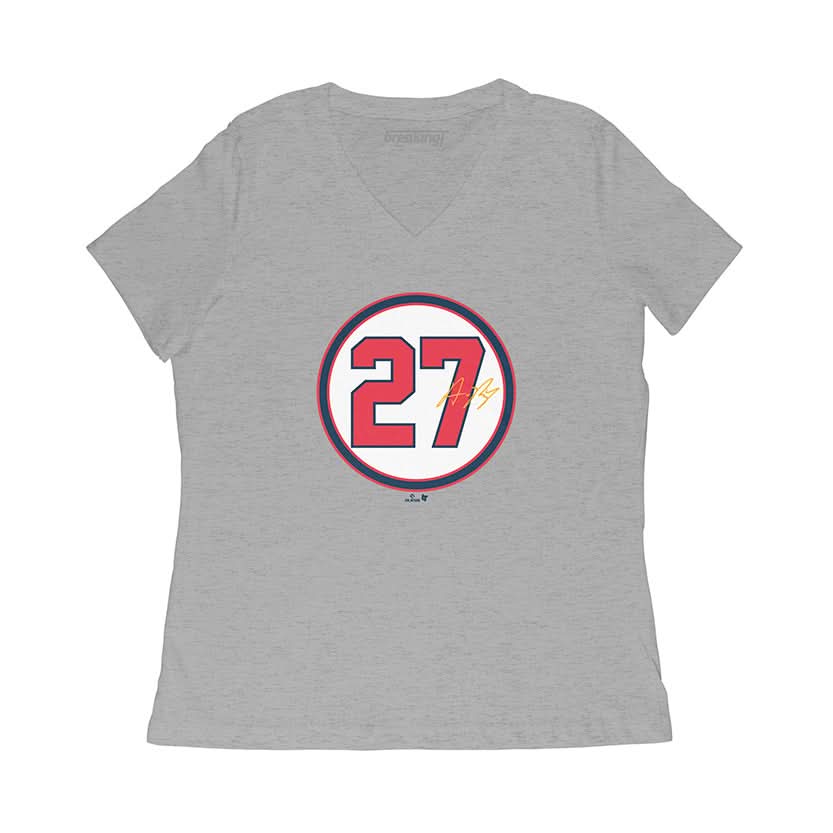Austin Riley: Number Circle Shirt - MLBPA Licensed - BreakingT