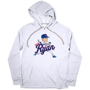 Nolan Ryan: Caricature Shirt, Texas - MLBPAA Licensed - BreakingT