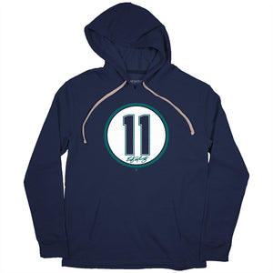 Edgar Martinez: Number Circle Shirt, Seattle - MLBPAA - BreakingT