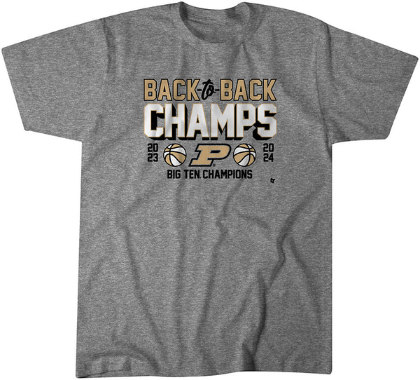 Purdue Basketball: Back-To-Back B1G Champs