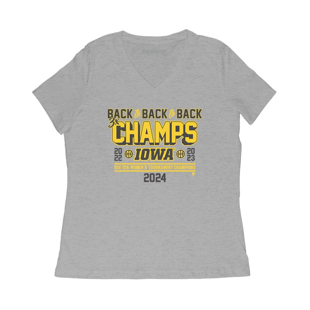Iowa Basketball: Back-To-Back-To-Back Big Ten Women's Basketball Tournament Champs