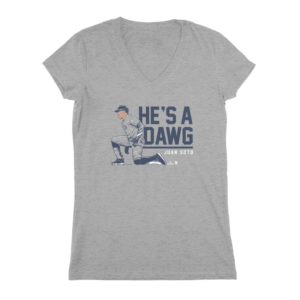 Juan Soto: He's a Dawg Shirt, New York - MLBPA Licensed - BreakingT