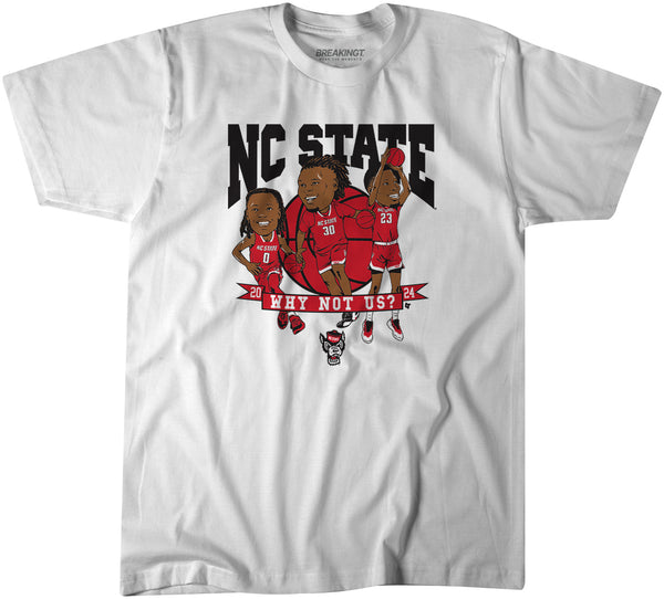 NC State Basketball: Why Not Us? Caricatures