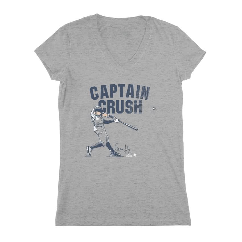 Aaron Judge: Captain Crush Shirt, New York - MLBPA Licensed -BreakingT