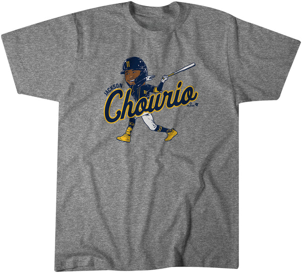 Jackson Chourio Shirt, Milwaukee - MiLB Players Licensed - BreakingT