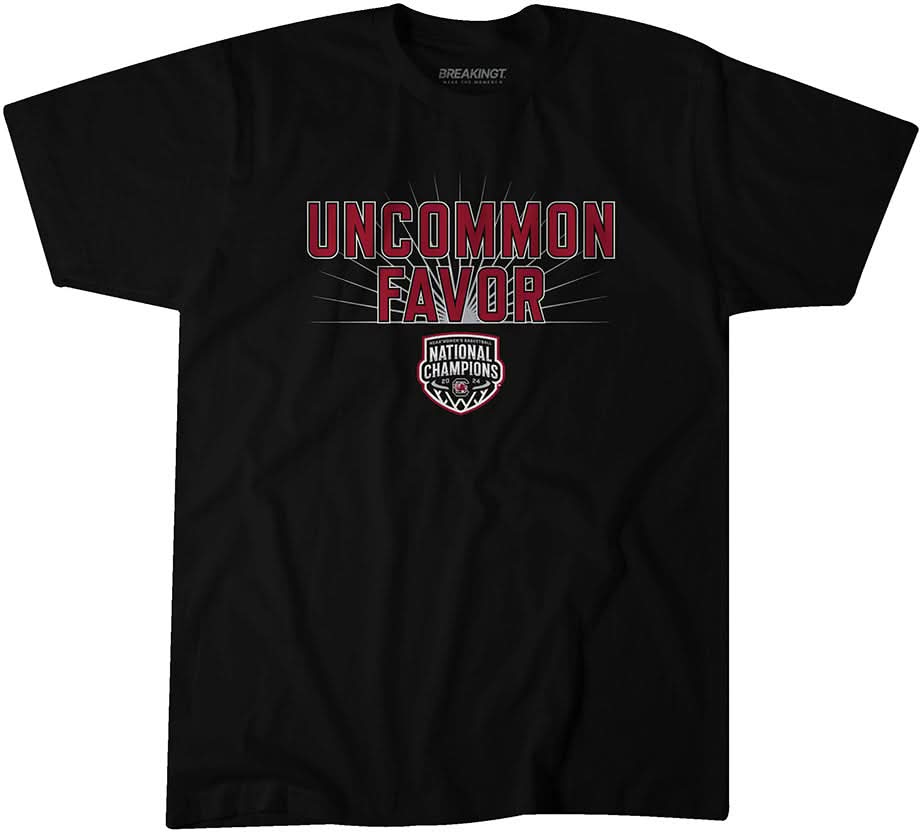 South Carolina Women's Basketball: Uncommon Favor Adult T-Shirt