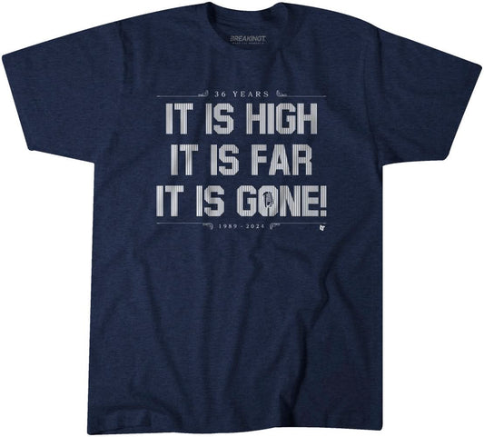 It is High It is Far It is Gone! Shirt - New York Baseball - BreakingT